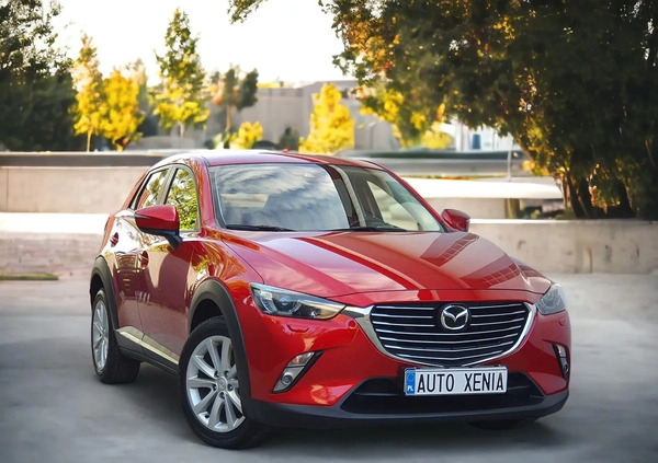 Mazda CX-3 cena 64500 przebieg: 121500, rok produkcji 2018 z Bydgoszcz małe 22